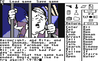 ... das Ende, alle hinter Schloss und Riegel ....