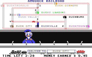 Animation aus dem Spiel "Donald Duck's Playground"