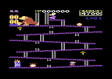 Animation aus dem Spiel "Donkey Kong (Atarisoft)"