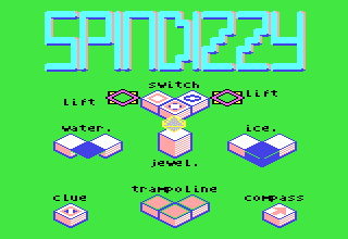 ... die wichtigsten Elemente der Spindizzy-Welt