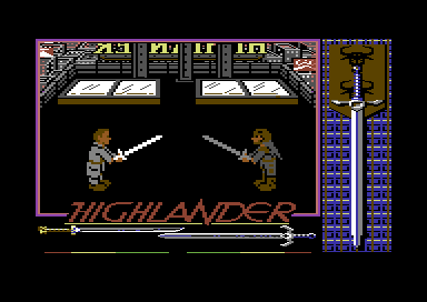 Animation aus dem Spiel "Highlander"