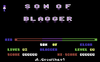 Animation aus dem Spiel "Son of Blagger"