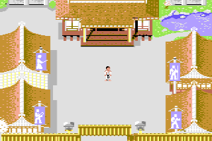 Animation aus dem Spiel "Budokan - The Martial Spirit"
