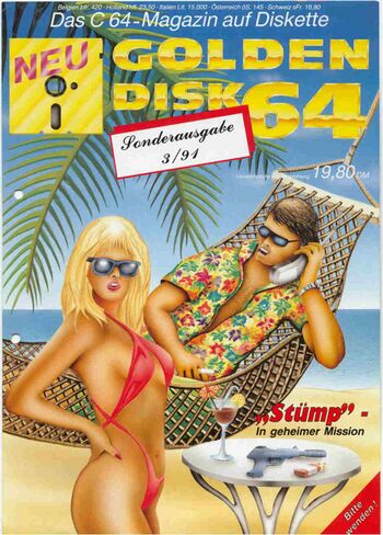 Golden Disk 64 - Front-Cover