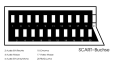 SCART-Buchse