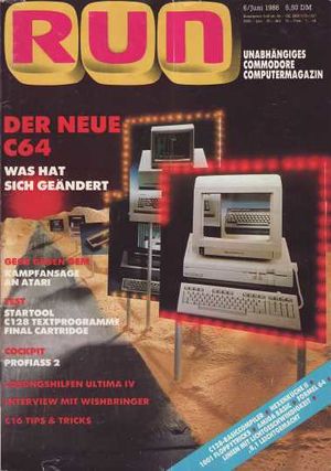 Titelblatt der RUN 6/1986