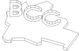 Logo Hiddenline-Darstellung