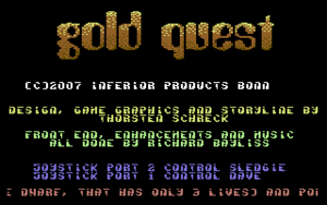 Titelbild von Gold Quest 2007