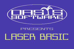 Laser BASIC Startbildschirm