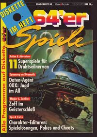 Cover des 64'er Spiele-Sonderhefts Nr.85