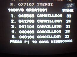 3. Platz von Camailleon
