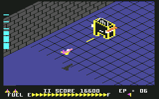 Endkampf gegen Zaxxon.