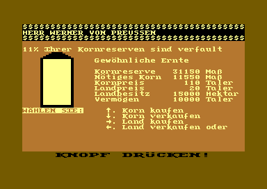 Kaiser Spiel C64