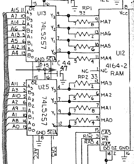 Datei:C64 Schaltplan Multiplexer.png