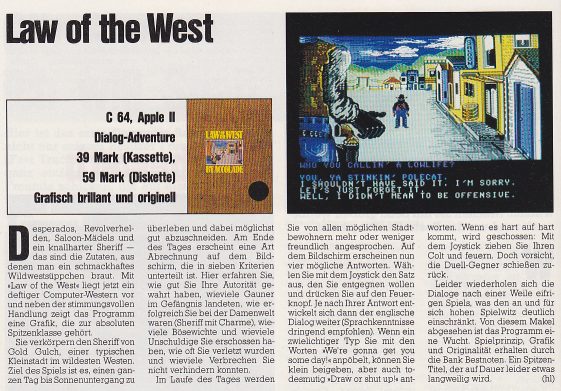 Datei:LawoftheWest Artikel HC 4 86 Bamse.jpg