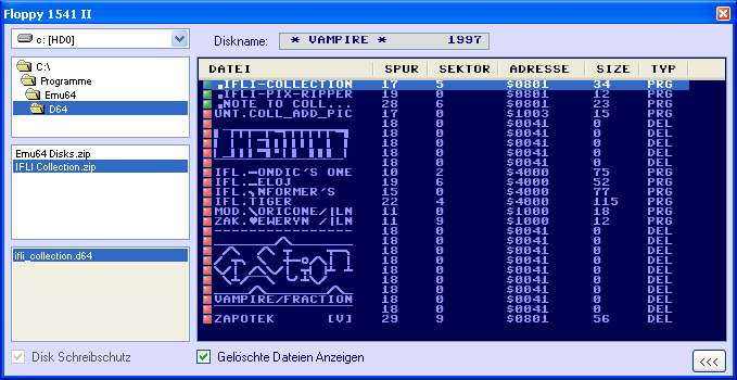 Emu64 v4.10 floppyfenster.png