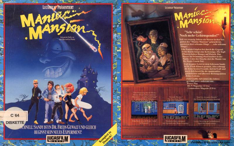 Maniac Mansion C64Wiki