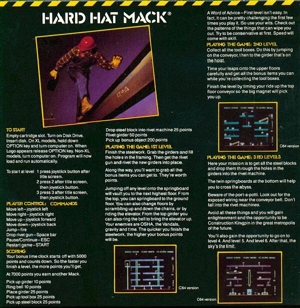 Hard Hat Mack C64Wiki