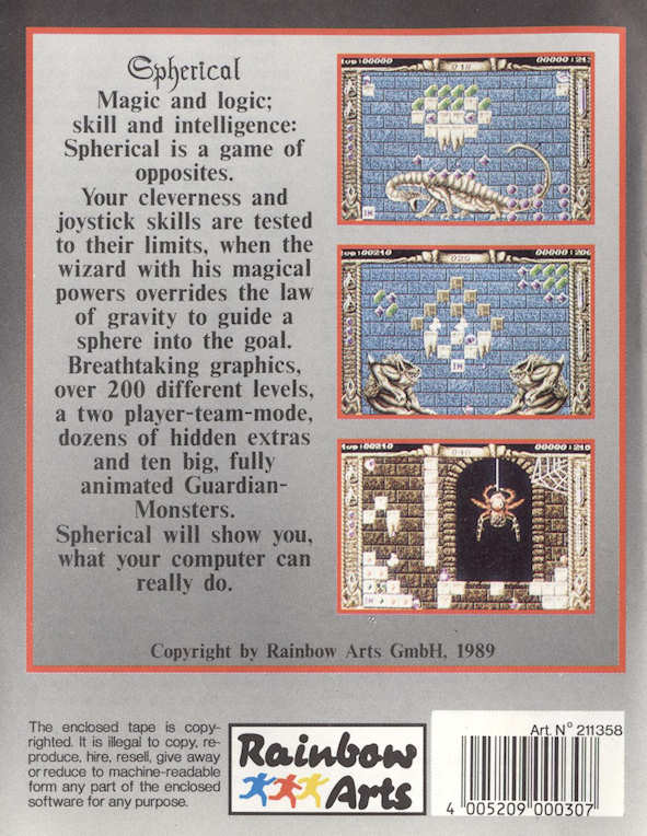 Spherical – C64-Wiki