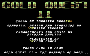 Titelbild von Gold Quest II