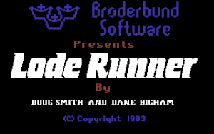 Titelbild vom Spiel Lode Runner