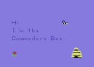 Hi, ich bin die Commodore Biene