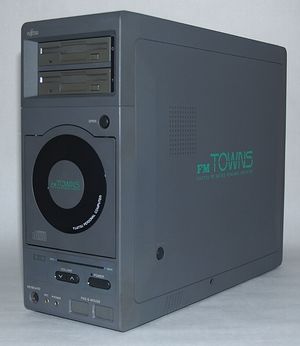 Ein Fujitsu FM Towns-Rechner
