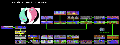 Übersichtskarte aller Räume