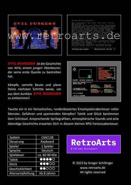 Datei:Evil Dungeon Cover back.jpg