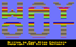 Titelbild des Spiels