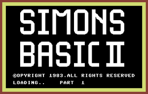 Simons Basic Extension – C64-Wiki