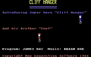 Titelbild vom Spiel Cliff Hanger