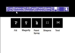 Advanced Art Studio 1.3 Diverse Cursor je nach Auswahl