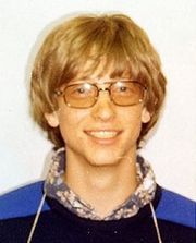 Bill Gates im Jahr 1977