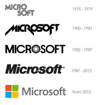 Microsoft Logos (1975-heute)
