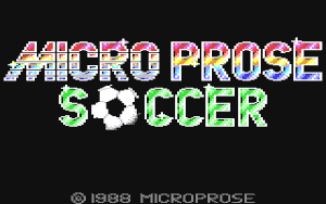 Titelbild von Microprose Soccer
