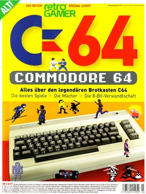 Titelblatt Retro Gamer Spezial 2/2017: C64