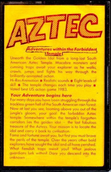 Datei:Aztec Cover.jpg