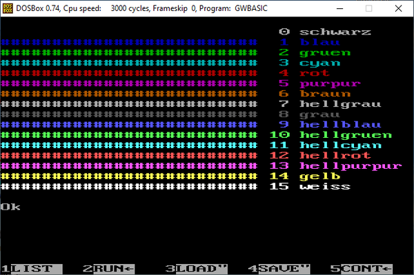 GW-BASIC Emulator – C64-Wiki