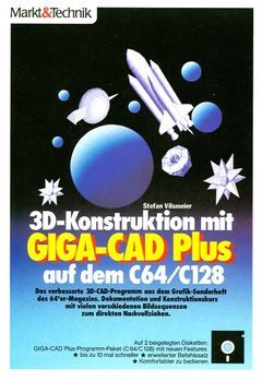 Titelcover 3D-Konstruktion mit GIGA-CAD Plus auf dem C64/C128
