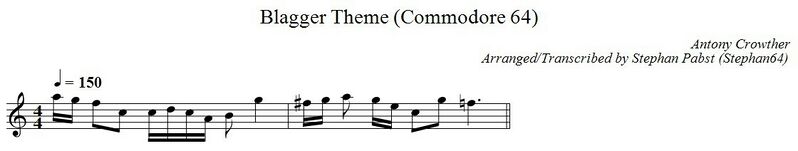 Datei:Blagger Melodie.jpg