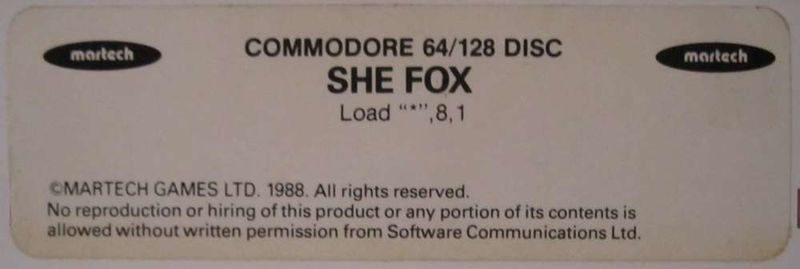 Datei:SheFox DiskLabel.jpg