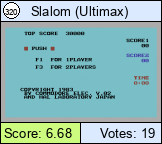 Slalom (Ultimax)