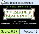 The Blade of Blackpoole
