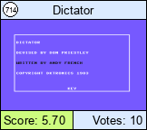 Dictator
