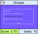 Dictator