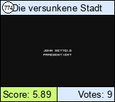 Die versunkene Stadt