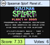 Spaceman Splorf: Planet of Doom