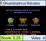 Australopiticus Robustus