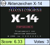Aktenzeichen X-14